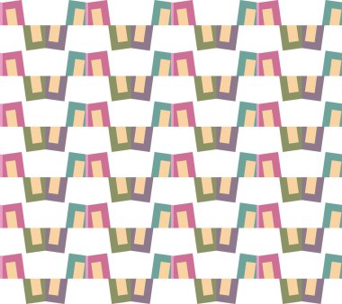 Kusursuz geometrik süs deseni. Soyut arkaplan, vektör illüstrasyonu