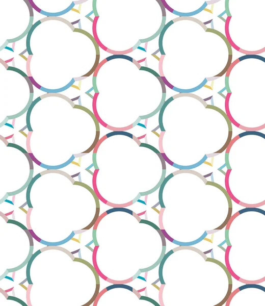 Patrón Ornamental Geométrico Sin Costuras Fondo Abstracto — Vector de stock