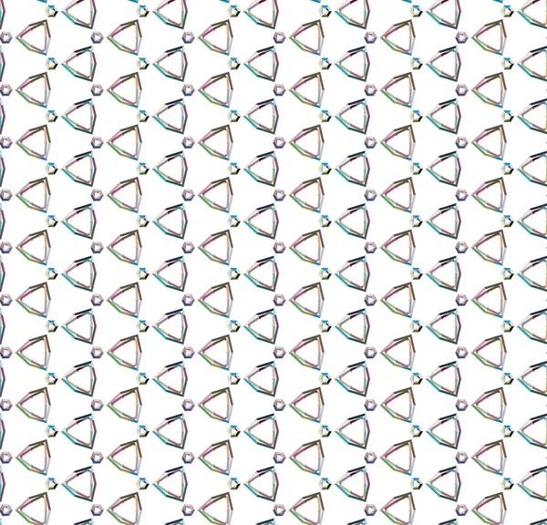 Patrón Ornamental Geométrico Sin Costuras Fondo Abstracto — Archivo Imágenes Vectoriales