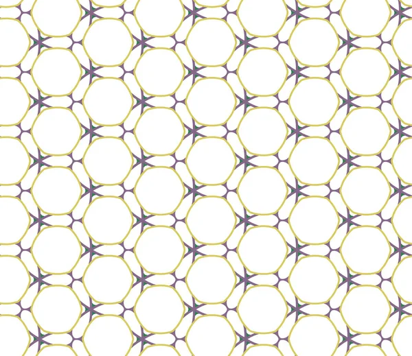 Motif Ornemental Géométrique Sans Couture Fond Abstrait — Image vectorielle