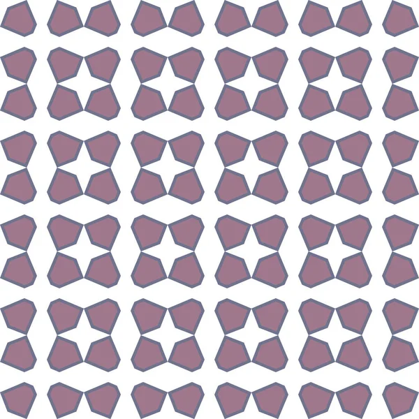 Nahtlose Geometrische Ornamentmuster Abstrakter Hintergrund — Stockvektor