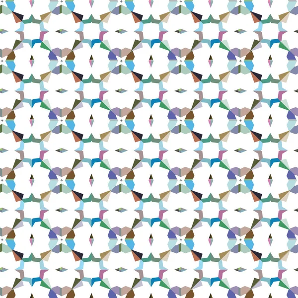 Patrón Ornamental Geométrico Sin Costuras Fondo Abstracto — Archivo Imágenes Vectoriales