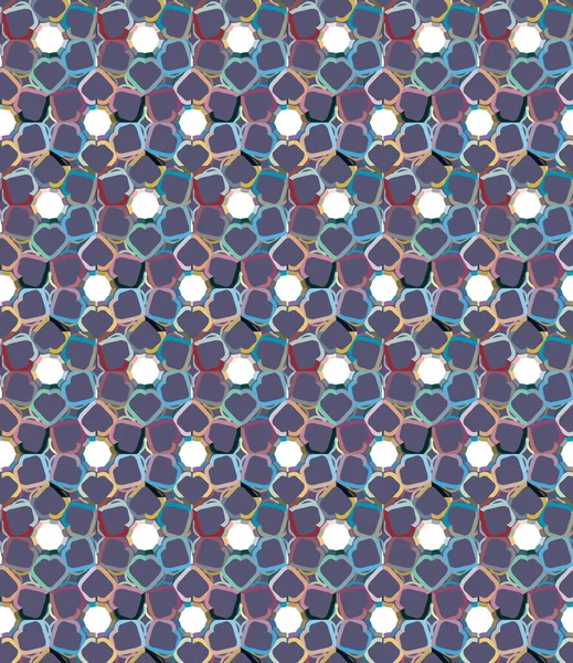 Patrón Ornamental Geométrico Sin Costuras Fondo Abstracto — Vector de stock