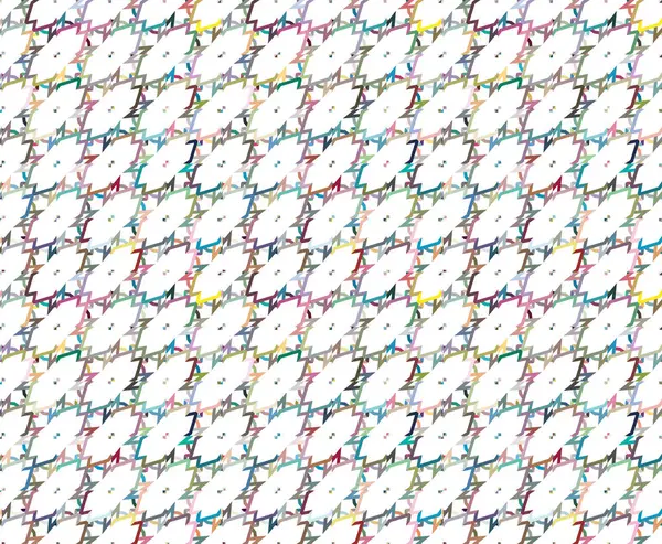 Padrão Ornamental Geométrico Sem Costura Resumo Contexto — Vetor de Stock