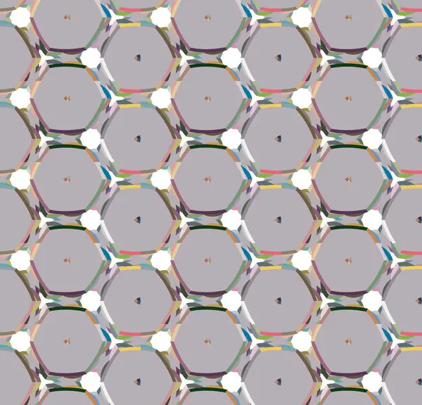 Padrão Ornamental Geométrico Sem Costura Resumo Contexto — Vetor de Stock