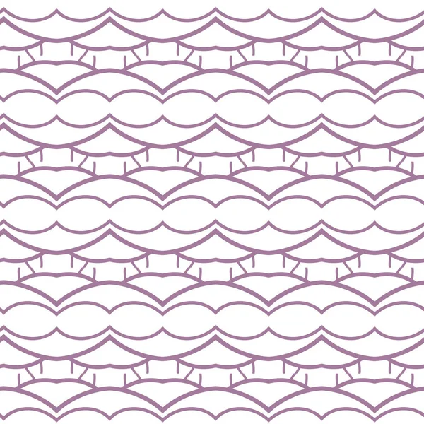 Modello Ornamentale Geometrico Senza Cuciture Sfondo Astratto — Vettoriale Stock