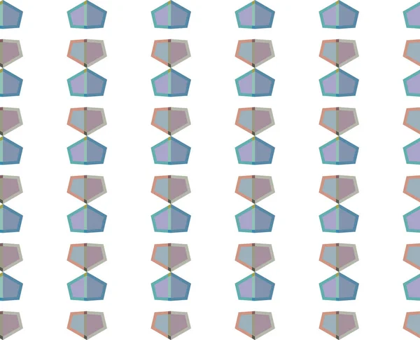 Modello Ornamentale Geometrico Senza Cuciture Sfondo Astratto — Vettoriale Stock