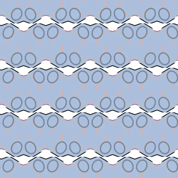 Бесшовный Геометрический Орнаментальный Узор Абстрактный Фон — стоковый вектор