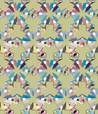 Kusursuz geometrik süs deseni. soyut arkaplan