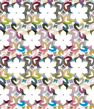 Kusursuz geometrik süs deseni. Soyut arkaplan, vektör illüstrasyonu