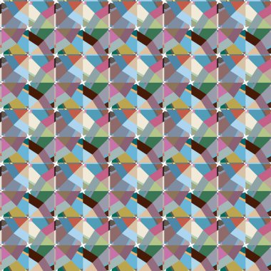 Kusursuz geometrik süs deseni. Soyut arkaplan, vektör illüstrasyonu