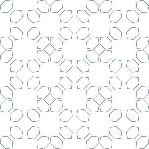 Kusursuz Geometrik Süs Deseni Soyut Illüzyon Arka Planı — Stok Vektör