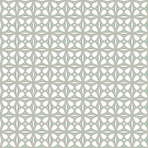 Nahtlose Geometrische Ornamentmuster Abstrakter Hintergrund — Stockvektor