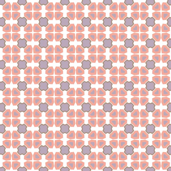 Patrón Ornamental Geométrico Sin Costuras Fondo Abstracto — Vector de stock