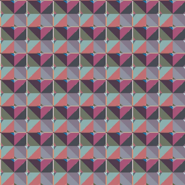 Patrón Ornamental Geométrico Sin Costuras Fondo Abstracto Ilustración Vectorial — Archivo Imágenes Vectoriales