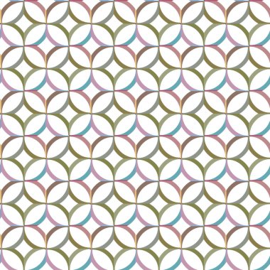 Kusursuz geometrik süs deseni. Soyut arkaplan, vektör illüstrasyonu