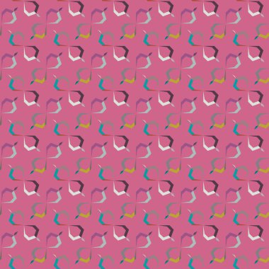 Kusursuz geometrik süs deseni. Soyut arkaplan, vektör illüstrasyonu