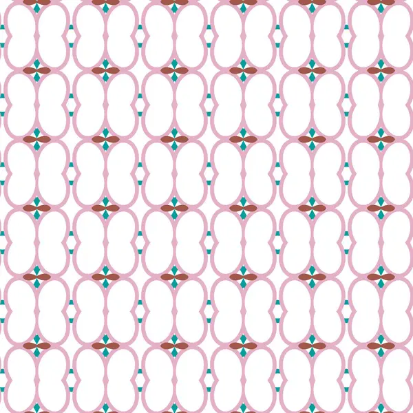 Nahtlose Geometrische Ornamentmuster Abstrakter Hintergrund — Stockvektor