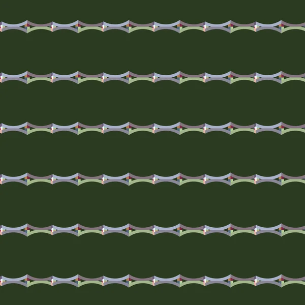 Patrón Ornamental Geométrico Sin Costuras Fondo Abstracto — Archivo Imágenes Vectoriales