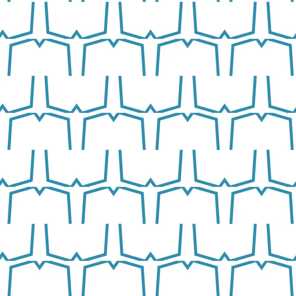 Sömlöst Geometriskt Prydnadsmönster Abstrakt Bakgrund — Stock vektor