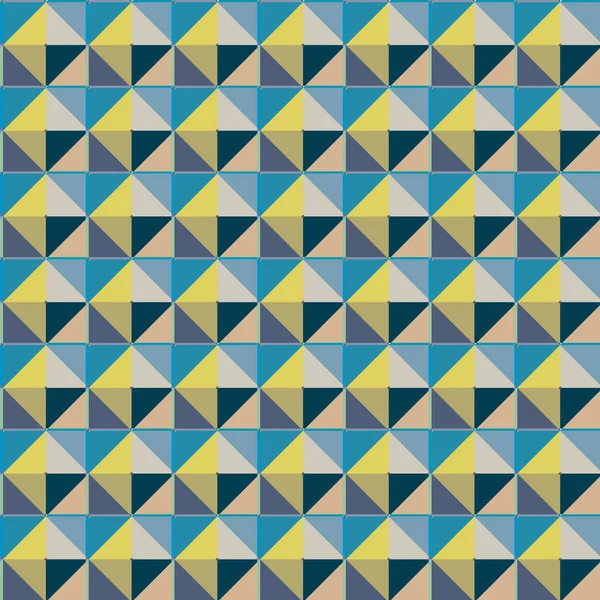 Безшовний Геометричний Декоративний Візерунок Абстрактний Фон Векторні Ілюстрації — стоковий вектор