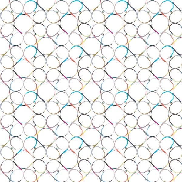 Patrón Ornamental Geométrico Sin Costuras Fondo Abstracto — Archivo Imágenes Vectoriales