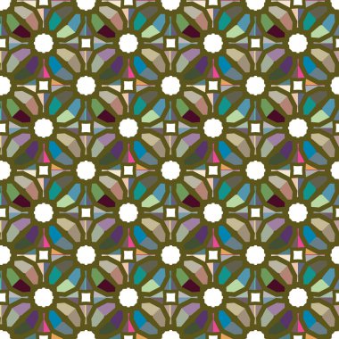 Kusursuz geometrik süs deseni. Soyut arkaplan, vektör illüstrasyonu