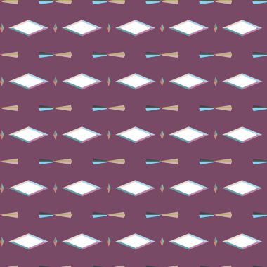 Kusursuz geometrik süs deseni. soyut arkaplan