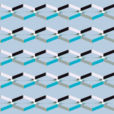 Kusursuz geometrik süs deseni. soyut arkaplan