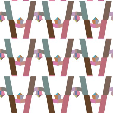 Kusursuz geometrik süs deseni. soyut arkaplan