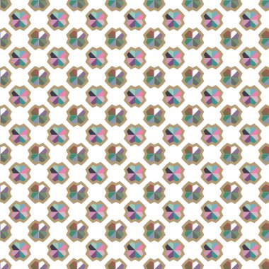 Kusursuz geometrik süs deseni. Soyut arkaplan, vektör illüstrasyonu