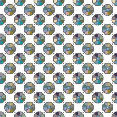 Kusursuz geometrik süs deseni. soyut arkaplan