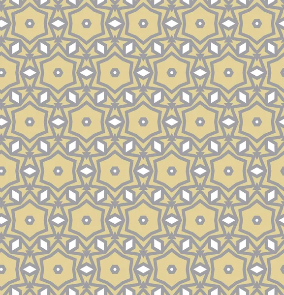 Patrón Ornamental Geométrico Sin Costuras Fondo Abstracto — Vector de stock