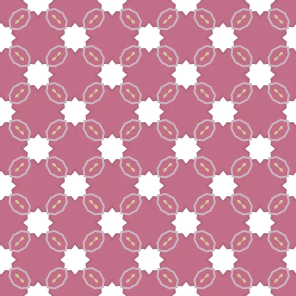 Patrón Ornamental Geométrico Sin Costuras Fondo Abstracto — Vector de stock