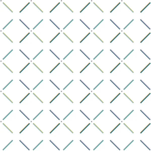 シームレスな幾何学装飾パターン 抽象的な背景 — ストックベクタ