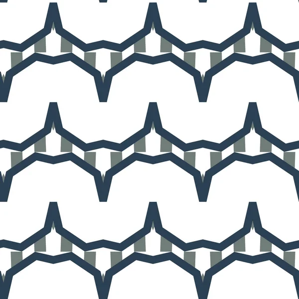 Nahtlose Geometrische Ornamentmuster Abstrakter Hintergrund — Stockvektor