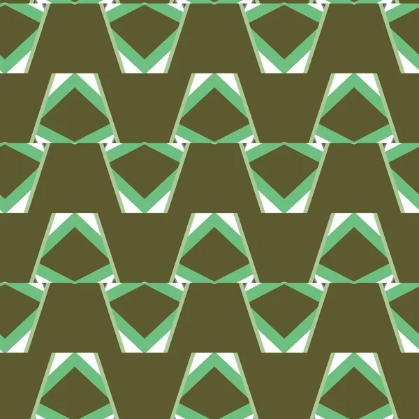 Nahtlose Geometrische Ornamentmuster Abstrakter Hintergrund Vektorillustration — Stockvektor