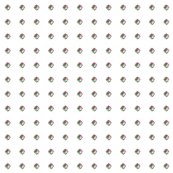 Kusursuz Geometrik Süs Deseni Soyut Arkaplan — Stok Vektör