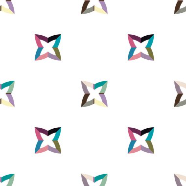 Kusursuz geometrik süs deseni. soyut arkaplan
