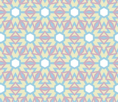 Kusursuz geometrik süs deseni. Soyut arkaplan, vektör illüstrasyonu