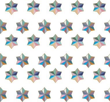 Kusursuz geometrik süs deseni. Soyut arkaplan, vektör illüstrasyonu