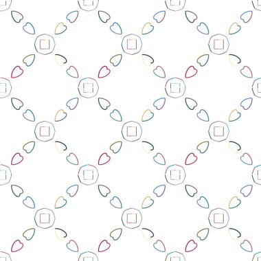 Kusursuz geometrik süs deseni. soyut arkaplan