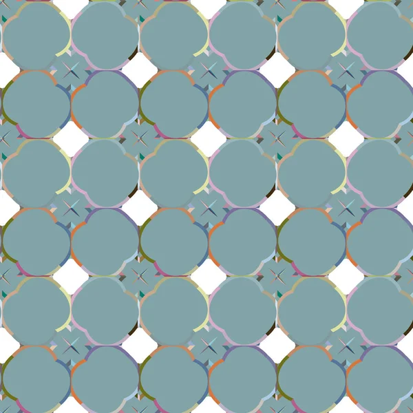 Patrón Ornamental Geométrico Sin Costuras Fondo Abstracto Ilustración Vectorial — Archivo Imágenes Vectoriales