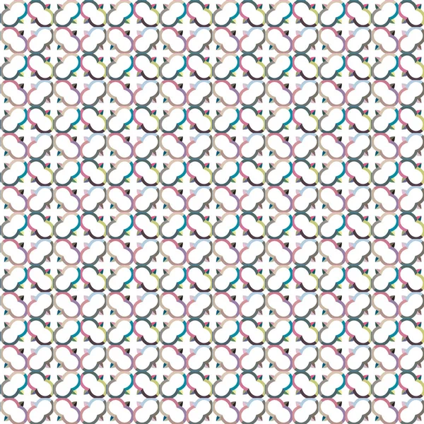 Patrón Ornamental Geométrico Sin Costuras Fondo Abstracto — Archivo Imágenes Vectoriales