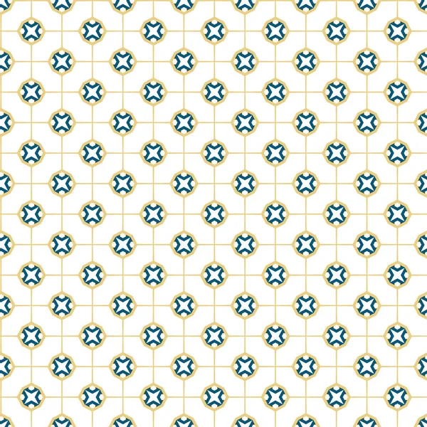 Patrón Ornamental Geométrico Sin Costuras Fondo Abstracto — Vector de stock