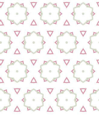 Kusursuz geometrik süs deseni. Soyut arkaplan, vektör illüstrasyonu