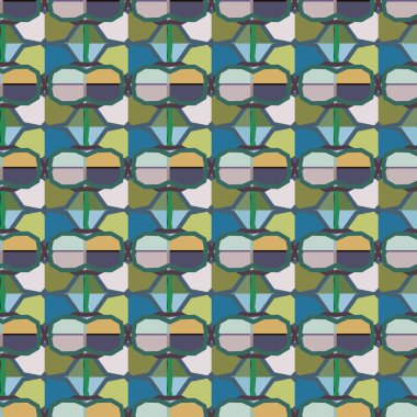 Kusursuz geometrik süs deseni. soyut arkaplan