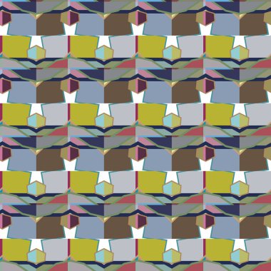 Kusursuz geometrik süs deseni. soyut arkaplan