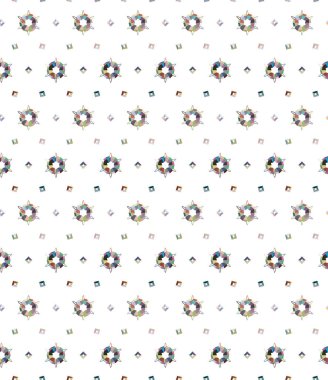 Kusursuz geometrik süs deseni. soyut arkaplan