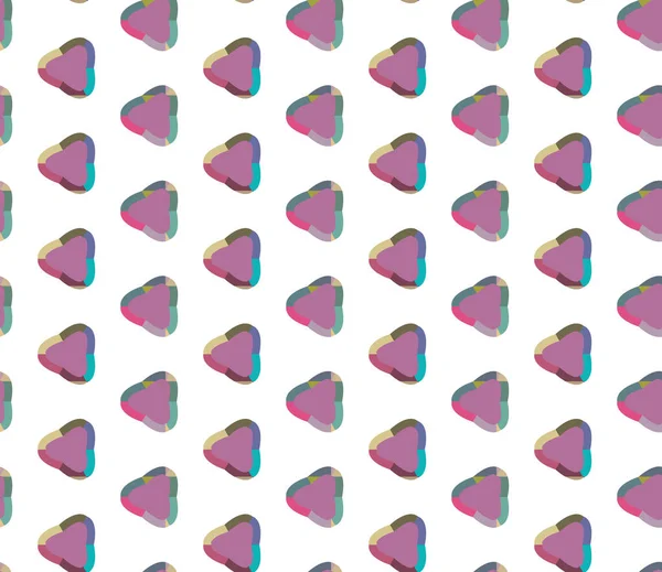 Безшовний Геометричний Декоративний Візерунок Абстрактний Фон Векторні Ілюстрації — стоковий вектор